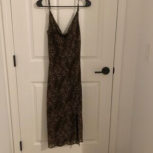Willow - Leopard Dress - Size Medium